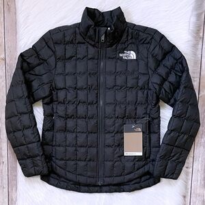 The North Face Girls’ ThermoBall Insulated Black Jacket